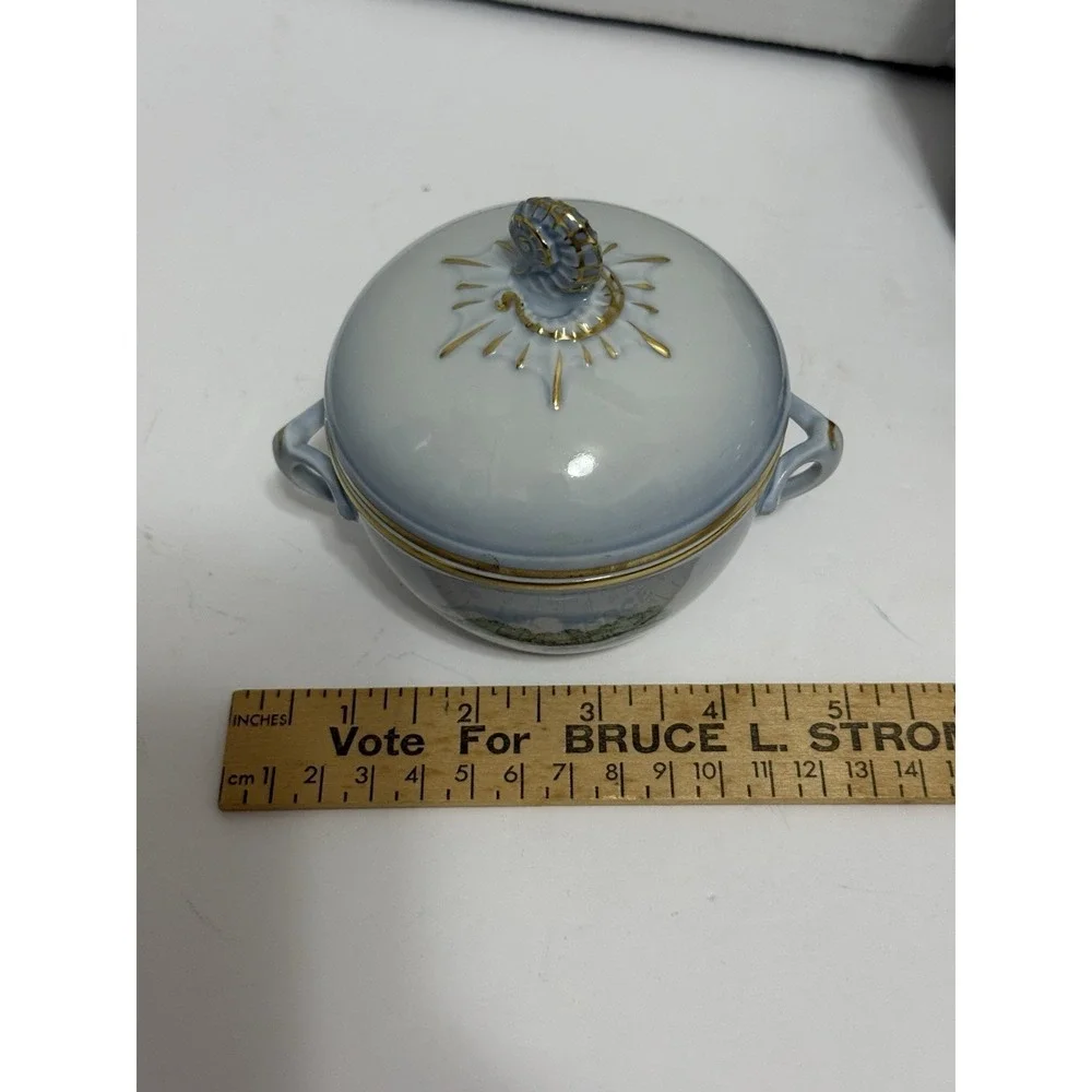 Bing‎ & Grondahl BNG Covered Sugar Bowl Made In Copenhagen Denmark